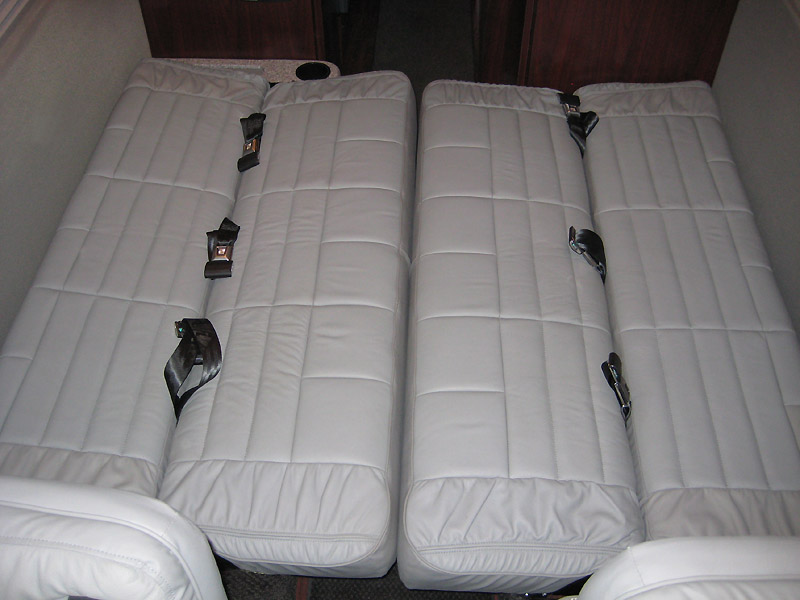Sprinter Van Sofa Bed With Seat Belts