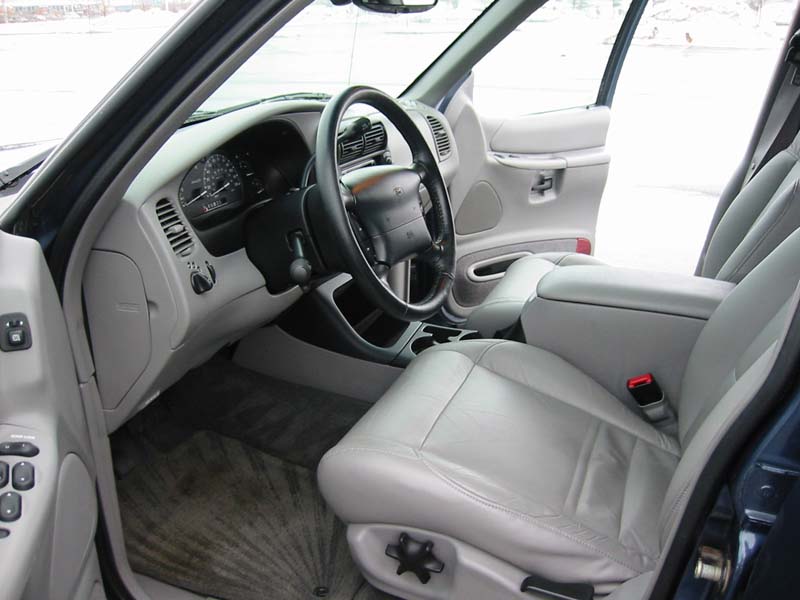 2000 Ford explorer leather seats #9